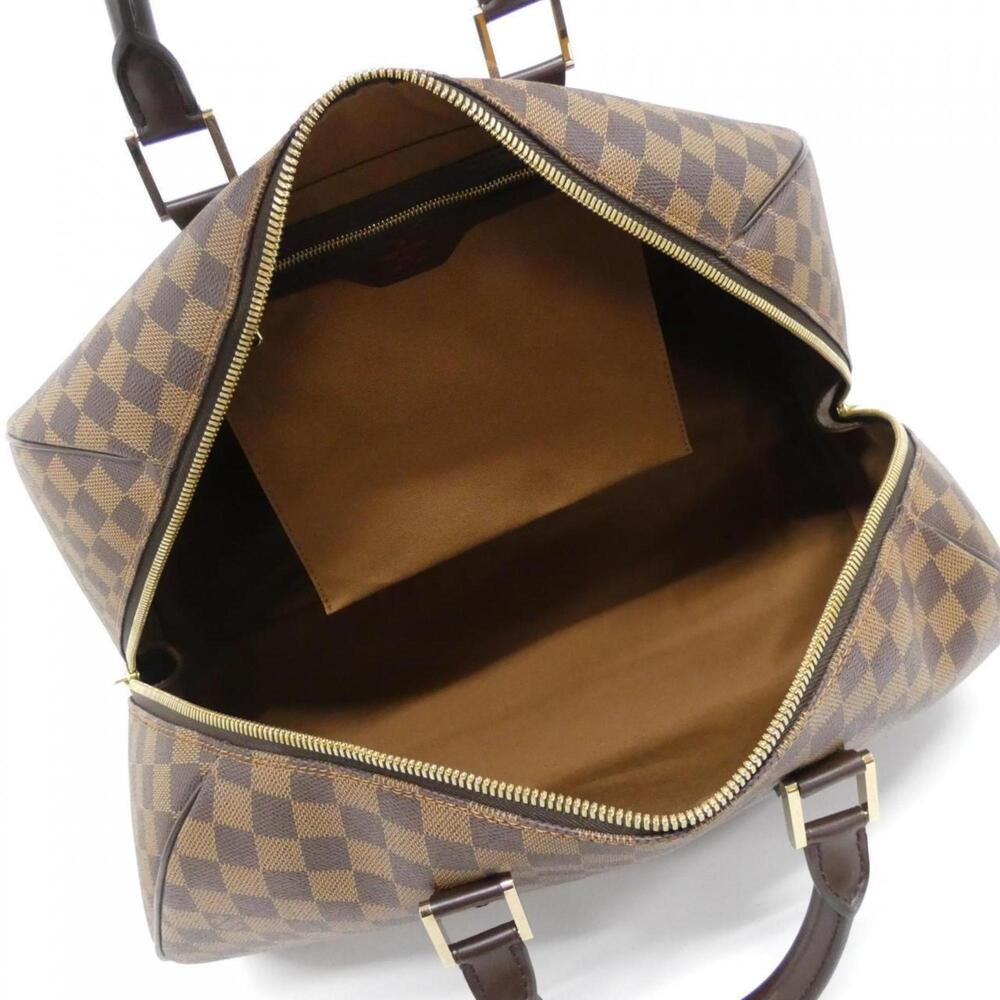 LOUIS VUITTON Authentic Brown Damier Boston Bag - Picture 6 of 7
